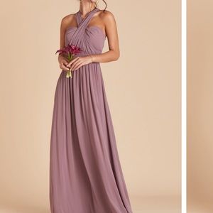 Birdy Grey Convertible bridesmaids dress in mauve